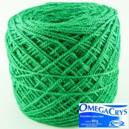 HILO OMEGACRYS 12PZ  40g  C224 VERDE