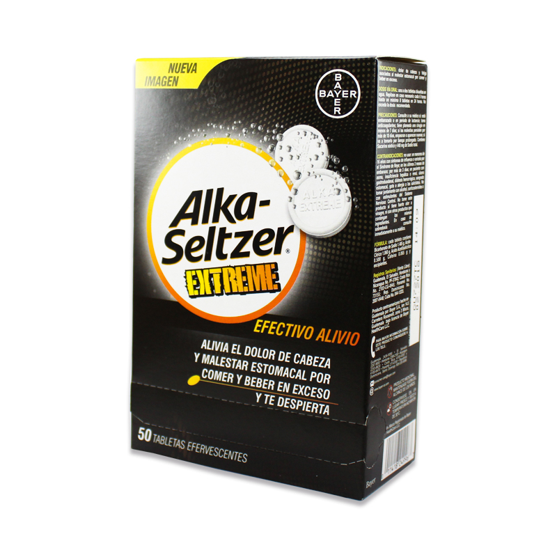 ALKA SELTZER EXTREME CAJETA 50 TABLETAS – Almacen Sun Wah